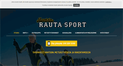 Desktop Screenshot of mantsinrautasport.fi